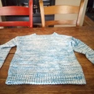 Light blue knit sweater
